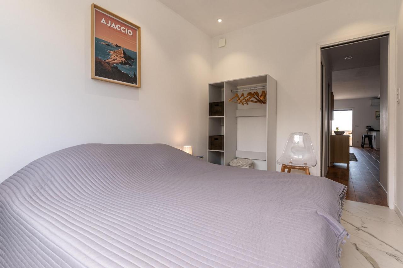 Magnifique Appartement Vue Mer, Spacieux Et Traversant Ajaccio  Ngoại thất bức ảnh