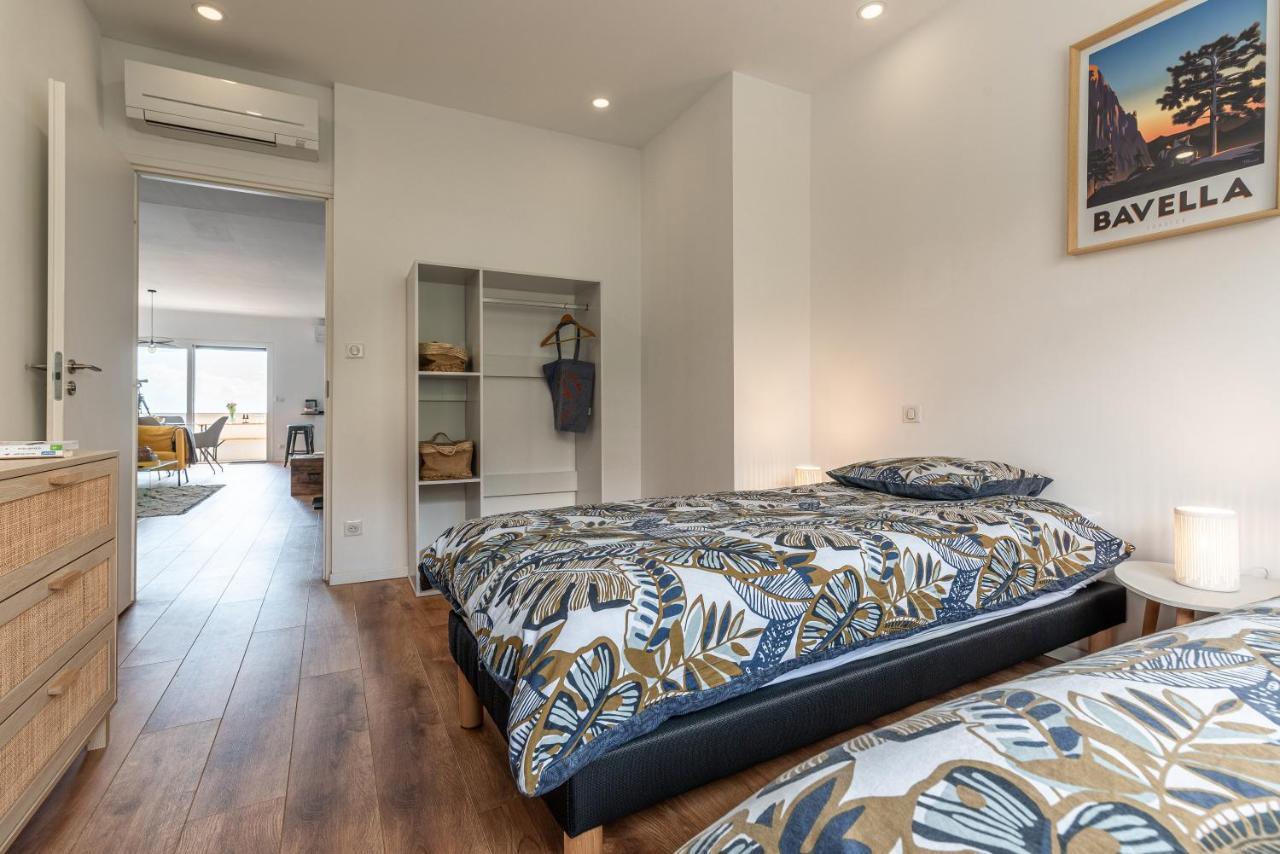 Magnifique Appartement Vue Mer, Spacieux Et Traversant Ajaccio  Ngoại thất bức ảnh